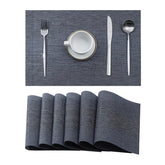 Leetaltree salvamanteles denim azul: protección del calor para la mesa diaria.