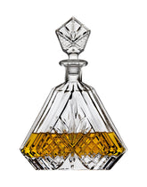 Decantador Lefonte para licor con diseño triangular, ideal para servir con estilo