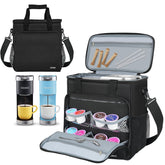 LEFOR·Z bolsa para cafetera K-Mini, protección en viajes y transporte cómodo