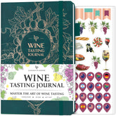 Legend Diario de Cata de Vino, portada en cuero eco, ideal para registrar catas