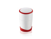 Leifheit Gourmet Cortador de ajo con cuchillas de acero inoxidable para cortes uniformes