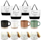 Vasos cerámicos LemonRoad de 13 oz para café diario con inspiración