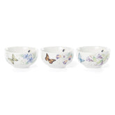 Lenox Butterfly Meadow mini tazon 8 oz, exterior decorado con mariposas para servir