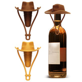 Lestp sombrero vaquero tapon para vino mantiene frescura y aroma.