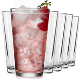 Vasos altos Libbey Bar Essentials de 16 onzas, ideales para cocteles en casa.