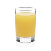 Libbey copa de zumo con base gruesa, conjunto de 4, para desayunos relajados.