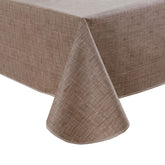 LIBERECOO mantel vinilo franela trasero: protección suave y duradera para cualquier mesa.