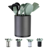 LIBODOUR porta-utensilios 360° para acceso rápido a herramientas de cocina.