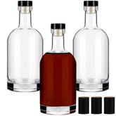 Botellas Liengoron de 750 ml, juego de 3 para vino y bebidas.
