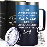 Taza Lifecapido Solo Algo Mejor frente con gradiente, ideal para empezar el día