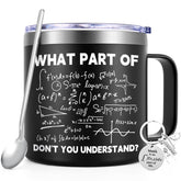 Taza Lifecapido para ingeniero y profesor de matemáticas, regalo práctico para el aula