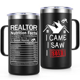 Taza Lifecapido de 20oz aislada para bebidas a temperatura ideal.