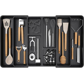 Lifewit Organizador cajón cubiertos extendible, orden y acceso rápidos