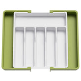 Lifewit organizador-cubiertos-cajon-expandible para mayor alcance de utensilios.