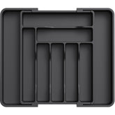 Lifewit organizador de cubiertos en cajón, plegado, ahorro de espacio y fácil acceso