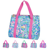 Bolsa Lilly Pulitzer Cabana Cocktail, frontal, ideal para llevar comidas y meriendas con estilo.