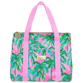Lilly Pulitzer fiambrera térmica para almuerzo con cierre metálico mantiene la comida segura.