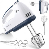 LILPARTNER batidora de mano con accesorios completos para batir y amasar.