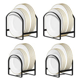 LINFIDITE soportes-platos vertical para ordenar y secar platos en gabinete