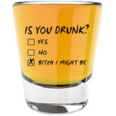 LitGifts vaso chupito 1.75oz, cristal claro, ideal para degustaciones en casa.