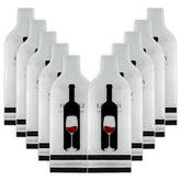 LIVEBAY protector vino viaje con doble cremallera para mayor seguridad en vuelos.