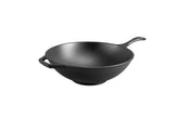 Wok Lodge Chef Collection 12,5 pulgadas para sellar filete y dorado uniforme.