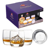 Vaso Lord's Rocks 10oz con logo Crown Royal para degustación premium