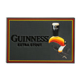 LORD'S ROCKS posavasos Guinness con arte toucan retro protege encimeras y añade estilo.