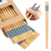 LOROTOCO palillos bambú 9,45 pulgadas, uso diario seguro