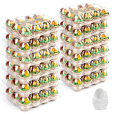 Caja LotFancy para cupcakes con tapa domo alta, transporte seguro