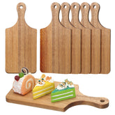 Tabla de corte Lounsweer acacia rectangular con asa para servir
