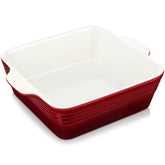 LOVECASA pan hornear cuadrada 8x8, apta para horno, ideal para postres.