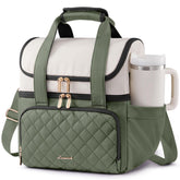 LOVEVOOK bolso de almuerzo para mujer, exterior elegante y espacioso para llevar comidas.