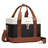 LOVEVOOK bolsa de almuerzo aislada, vista frontal, estilo moderno para trabajo y ocio.