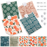 Lucomb toallas suecas 10-pack para la cocina, absorbentes y reutilizables.