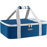 Porta cazuelas LUNCIA aislado para bandeja 9x13, ideal para reuniones al aire libre