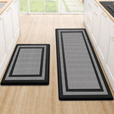 LuxStep tapete cocina antifatiga de dos piezas, comodidad para pies y espalda al cocinar.