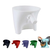 LWOGD embudo para harina en KitchenAid de 5 Qt para verter sin salpicaduras