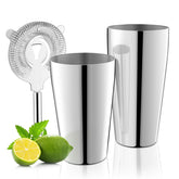 LyhoCink coctelera acero inoxidable 18 onzas para mezclar cócteles en casa.