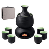 Lyty juego-sake-ceramico-completo: ideal para degustar sake en casa con estilo.