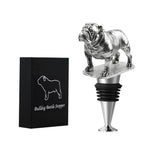 LYWUU Bulldog tapa de botella realista para conservar el aroma del vino