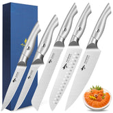 MAD SHARK cuchillo chef de 8 pulgadas para rebanar carnes y verduras con precisión.