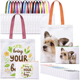 MAFYE bolsa tote de sublimación en frontal para personalizar con tus diseños