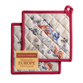 Manoplas Maison d' Hermine 8x8 Equinoxe Beige, protección de calor al manipular ollas.