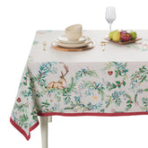 Mantel Maison d'Hermine, diseño acuarela para mesas festivas