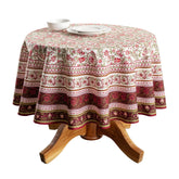 Mantel redondo de Maison d'Hermine para comidas formales