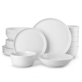 Plato de cena MALACASA Lexi, 10-25 pulgadas, ideal para porciones generosas.