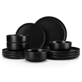 MALACASA Luna: platos diez pulgadas, ideales para comidas diarias y rápidas.