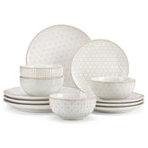 MALACASA LYDIA: platos principales con relieve para comidas completas.
