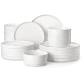 MALACASA set de cena 18 piezas para 6 platos, apto para lavavajillas.